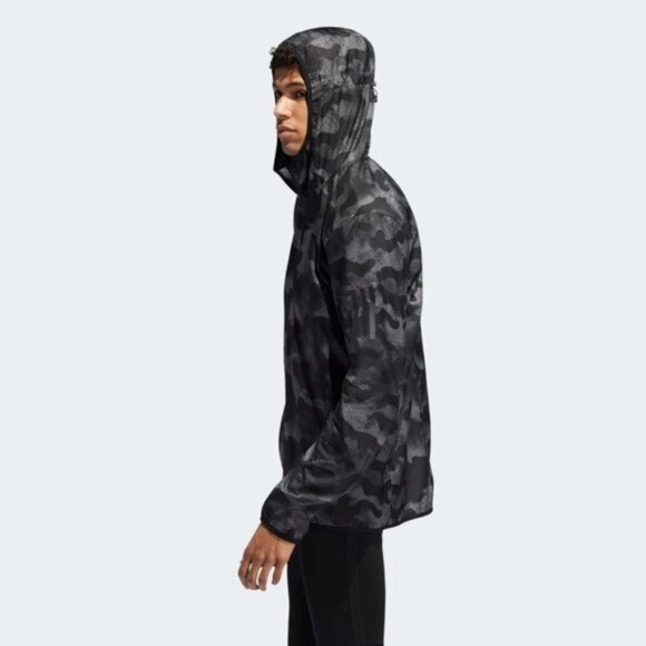 ADIDAS Own the Run Camouflage Jacket - Picture 1 of 9